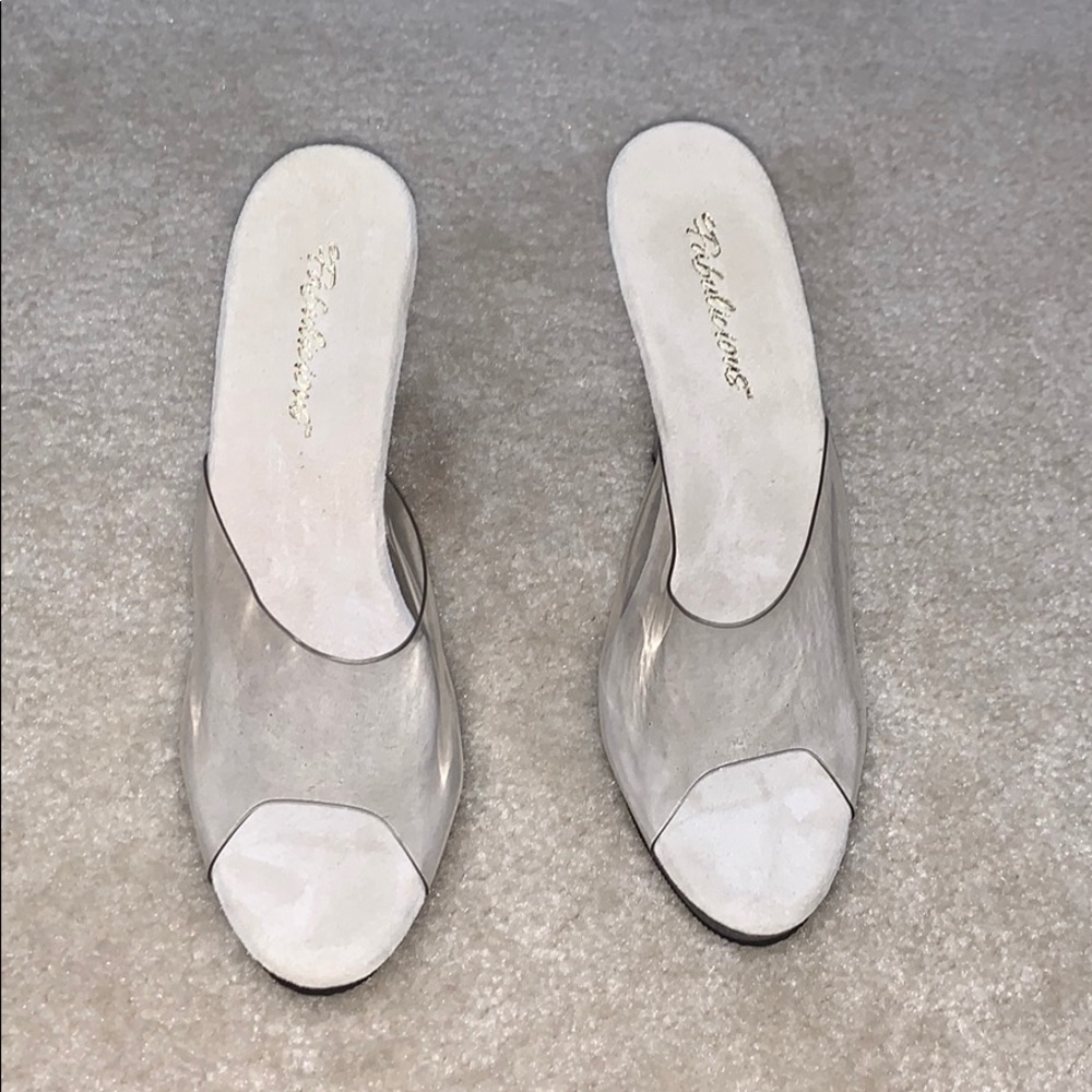 Brand New Clear Mules